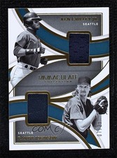 2022 Immaculate Legends Dual Materials /25 Ken Griffey Jr Randy Johnson HOF