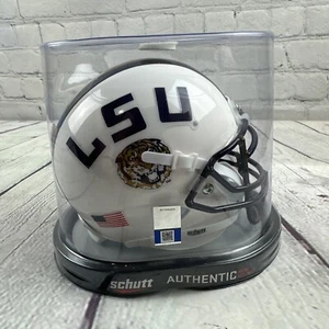 LSU Tigers NCAA Alternate 2 (weiß) Schutt Mini Helm! - Bild 1 von 11