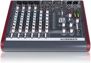 ALLEN&HEATH ZED-10 Compact Multi-Purpose USB Live Recording Mixer NEW - Picture 1 of 4