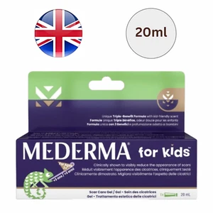 Mederma for Kids Scar Care Cream Goes on Purple Rubs in Clear, Kid-Friendly 20ml - Picture 1 of 4