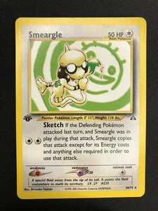 Pokemon 1. Smeargle 30/75 Neo Discovery Rare First Edition Wizards ENG Vintage - Bild 1 von 6
