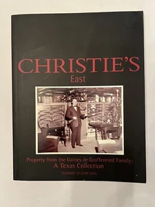 Christie's East Eigentum der Familie Gaines de Graffenried: Eine Texas-Sammlung - Bild 1 von 13
