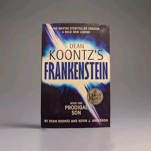 Frankenstein Prodigal Son Book 1 by Kevin J. Anderson & Dean Koontz Large Print - Picture 1 of 3