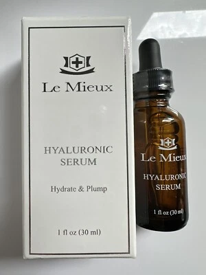Le Mieux Hyaluronic Serum Hydrate & Plump ~ 1 fl oz/30 ml - Full Size ~ Sealed - Image 1 of 4