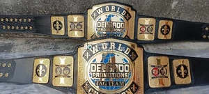 WORLD DELGADO PROMOTIONS TAG TEAM Championship Belt 2MM/4MM ADULT - Picture 1 of 18