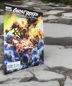 GHOST RIDER  HEAVEN’S ON FIRE #2 (9.8) AARON/BOSCHI/2009 MARVEL COMICS - Picture 1 of 4