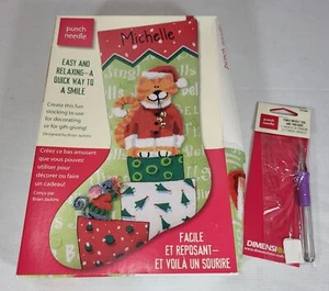 Dimension Punch Needle CAT Stocking Kit mit Punch Needle - Bild 1 von 5