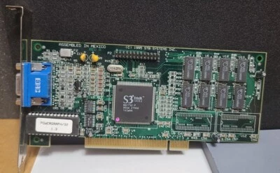 STB POWERGRAPH 32 S3 TRIO32 2MB PCI VIDEO GRAPHICS ADAPTER CARD - Image 1 of 3
