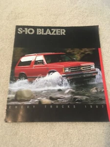1987 Chevrolet S10 Showroom Brochure  - Picture 1 of 1