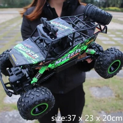 1:12 4WD RC Car 2.4G Remote Control Voiture Toys High Speed Cars Off-Road Trucks - Image 1 of 4