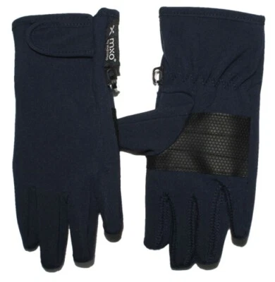 MAXIMO Softshellhandschuhe / Fingerhandschuhe in Navy mir Fleece Futter, Atmungsaktiv v