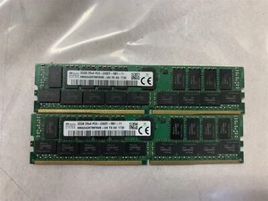 SK HYNIX 64GB(2x32GB) PC4-2400T MEMORY HMA84GR7MFR4N-UH - Picture 1 of 3
