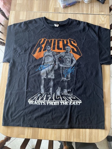 Carmelo Anthony Amare Stoudemire Beasts From The East New York Knicks XXL Shirt Cover