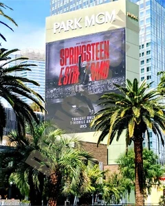 Foto de marzo de 2024 de Bruce Springsteen MGM marca casino concierto en Las Vegas 8x10 - Imagen 1 de 1