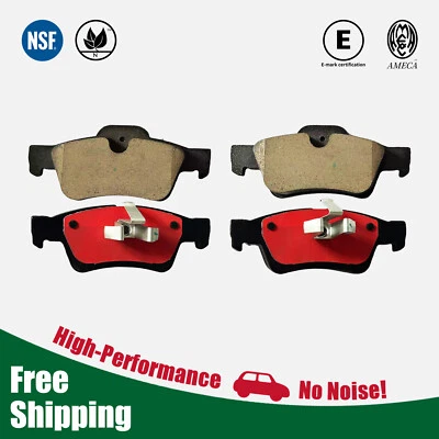 Rear High-Performance Ceramic Brake Pads for Mercedes-Benz ML350 2006 - 2011 - Image 1 of 4