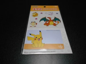 Carta Pokemon Coreana Cash Bee Pikachu con Charizard Mew ecc Adesivo Sigillato - Foto 1 di 11