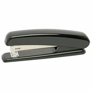 J.Burrows Full Strip Plastic Stapler Black Staple Up To 20 Sheets - Picture 1 of 2