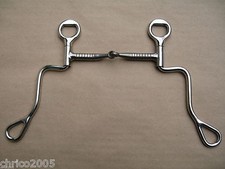 Mors Western Snaffle Avec Branches 13 Cm - Sonderposten 308 - Neuf