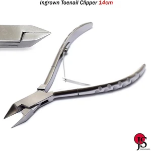 Professional Podiatrist Ingrown Toe Nail Clippers Thick Nails Nipper Cutter - Picture 1 of 4