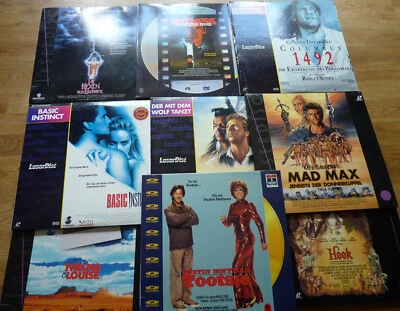 Laserdisc-Konvolut 9Stk.- Pioneer/MGM/UA  - Bildplatte - Laserdisc ** Rarität ** - Bild 1 von 4