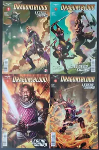 DRAGONSBLOOD #1-4 (2019) ZENESCOPE COMICS FULL COMPLETE SERIES! LEGEND OF SIGURD - Picture 1 of 1