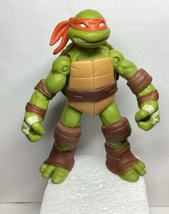 TMNT Michelangelo Viacom 2012 Teenage Mutant Ninja Turtles Action Figure ONLY - Picture 1 of 5