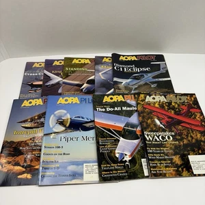 AOPA Pilot Magazine Lot of 9 From 2003, Aviation - Imagen 1 de 10