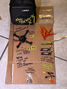 Emax Nanohawk X, Used, Untested - Picture 1 of 9