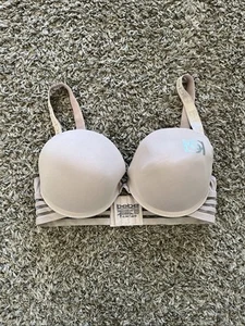 Women Bra 36D Tan Nude  Push-up  Padded Thick Padding Underwire - Picture 1 of 2