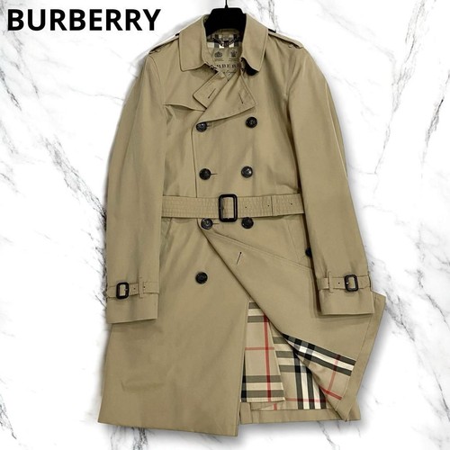 Burberry Chelsea trench lungo 46 Novacheck m1_0715