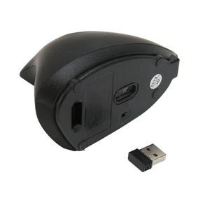 Vertical Mouse 2.4Ghz Wireless 3 DPI Breathing Light Quiet Plug And Play Erg Kit - Picture 1 of 22