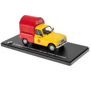 Renault 4 Fourgonnette Publicitaire Des Postes Danoises 1:43 Hachette Collection - Picture 1 of 1