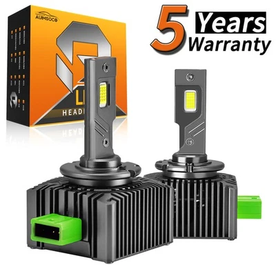 For Jaguar XF 2012-2016 D3S LED Headlight Kit Bulbs HID Replacement Super Bright - Image 1 of 4