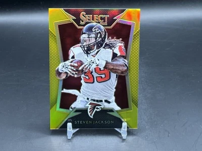 2014 Panini Select Gold Prizm /10 Steven Jackson #57 Falcons SSP Rare - Image 1 of 2
