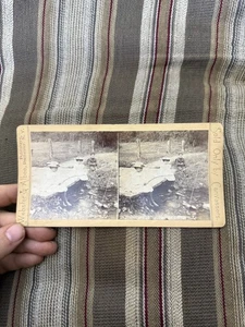 Vintage WEBSTER & ALBEE Stereoansicht KINDER ANGELN Outdoor - Bild 1 von 4