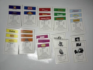 Monopoly Disney Edition 28 Ersatzurkunden Karten 2001 - Bild 1 von 7