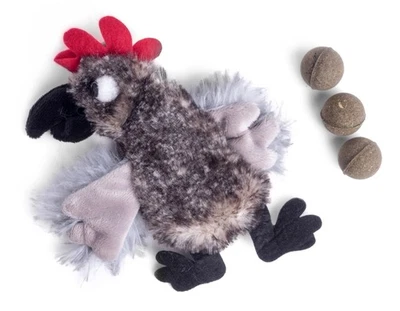 Petface Refillable Catnip Plush Cockerel Cat Toy