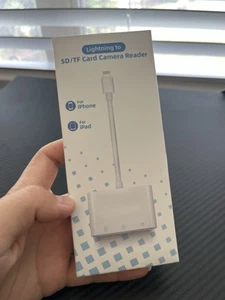 SD Card Reader for iPhone iPad - Zdjęcie 1 z 3