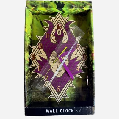 Reloj de Pared Maléfica Villanos Disney Pantalla Analógica Nuevo En Caja Foto 1 de 3