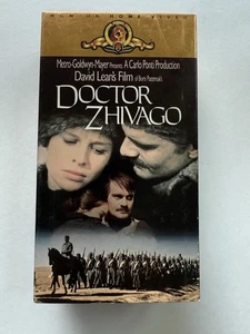 Doctor Zhivago (VHS, 1965) Pre-owned 1988 2 Tape Box Set *Buy 2 Get 1 Free* - Picture 1 of 4
