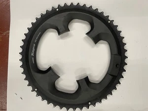 Shimano tiagra used 10-Speed Chainring - 50t, Asymmetric 110 BCD, Black - Picture 1 of 8