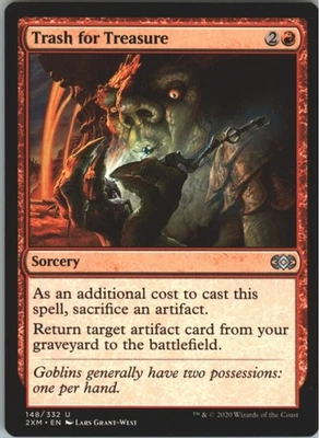 Trash for Treasure MTG Double Masters LP Magic Regular 148 - Image 1 of 2