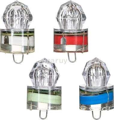 5 Pack LED Deep Drop Lights Diamond Fishing Lights Water Activate LED Lighted - Image 1 of 4