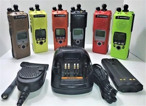 MOTOROLA XTS5000 UHF 380-470mhz P25 TWO WAY DIGITAL RADIO H18QDF9PW6AN ADP P25 - Picture 1 of 69