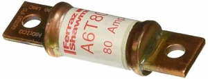 Mersen A6T80 80Amp (80A) A6T 600V Fast-Acting Fuse (Pack of 1) - Picture 1 of 1