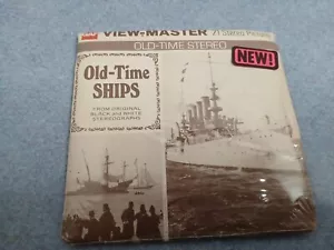 View Master Old Time Ships From Original Stereographs Packet B 796 SEALED NEW - Picture 1 of 2