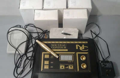 Nouveau Contour PMU 590 Permanent Makeup Machine w/ Pen Foot Pedal & Power Ad - Image 1 of 4
