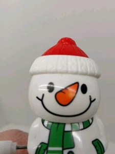 Weihnachten Aufzieh Schneemann Spielzeug Gehen und Schaukeln Kopf Klassiker Rarität Mechanisch (Z ( - Bild 1 von 7