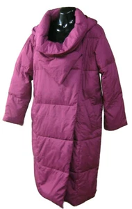 UGG CATHERINA LONG PUFFER COAT WOMEN SIZE LARGE WILD VIOLET - Picture 1 of 6
