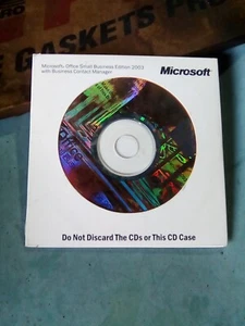 Microsoft Office Small Business Edition 2003 & BCM ( X09-53726) w/Product Key - Picture 1 of 3